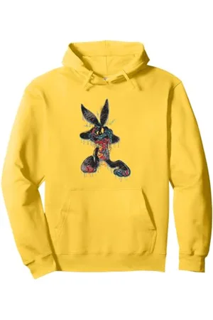 LOONEY TUNES Dripping Paint Bugs Bunny Felpa con Cappuccio