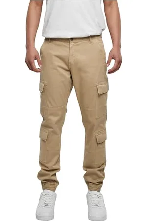 Urban classics Double Cargo Twill Jogging Pants Pantaloni, , 42 Uomo