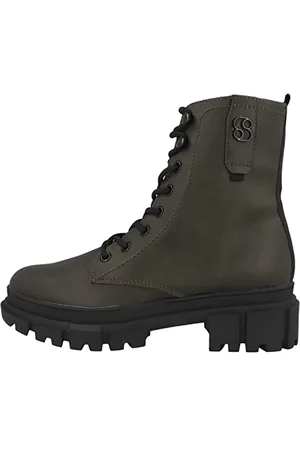 QS by s.Oliver 5-5-25214-39, Stivaletto Donna, Cachi, 37 EU