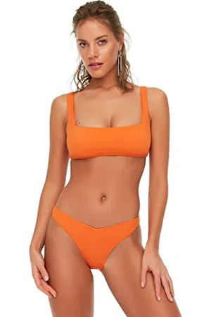 Trendyol Women Waist Normal Trotter Bikini Bottom Nuoto, , 0 Donna