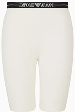 Emporio Armani Biker Shorts Pantaloni della Tuta, , XL Donna