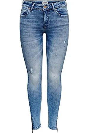 ONLY Onlkendell Life Reg SK Ank Tai006 Noos Jeans, , W25 Donna