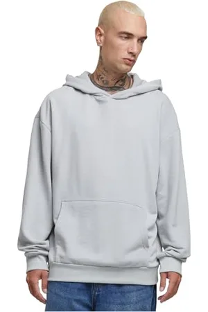 Urban classics Tb6660-Felpa con Cappuccio Light Terry Maglia di Tuta, , XXXXL Uomo