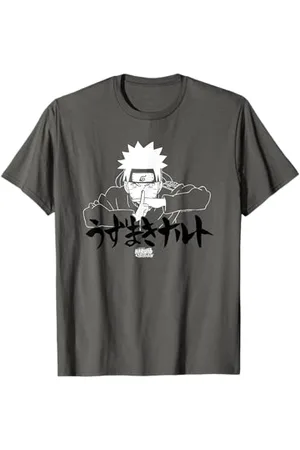 Naruto Shippuden Jutsu lineare con Kanji Maglietta