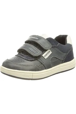 Geox B Trottola Boy A, Sneakers Bambini e ragazzi, Blu/Bianco (Navy/White), 20 EU