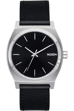 Nixon Orologio Analogico al Quarzo Giapponese Uomo con Cinturino in Pelle A1373-625-00