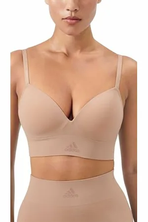 adidas Wireless Bra-Sport Active Seamless Micro Stretch Reggiseno, , L Donna