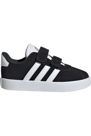 adidas VL Court 3.0 Shoes Infants, Scarpe Unisex-Bambini, Core Black/Cloud White/Core Black, 22 EU