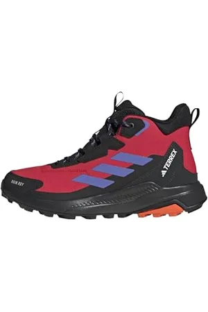 adidas Terrex Anylander Mid Rain.RDY Hiking Shoes, Scarpe da Trekking Donna, Pure Ruby/Semi Cobalt Blue/Core Black, 39 1/3 EU