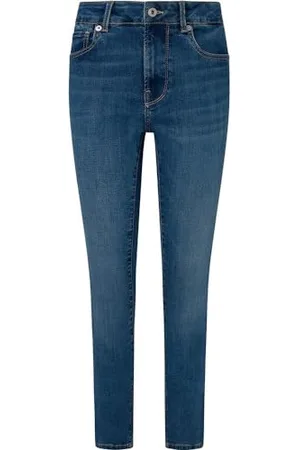 Pepe Jeans Skinny Jeans MW Pl204728, (Denim-hv8), 26W x 32L Donna