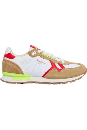 Pepe Jeans Brit Retro W, Scarpa da ginnastica Donna, Marrone (beige sabbia), 40 EU