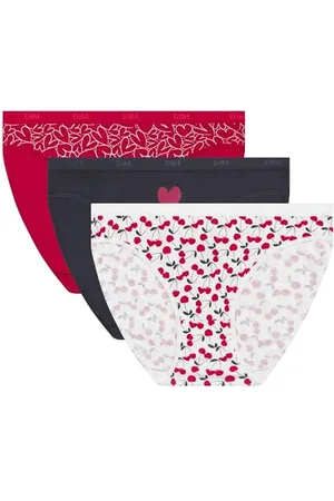 Dim Les Pockets Coton Confortable X3 Mut, Set Cheri, S (Pacco da 3) Donna