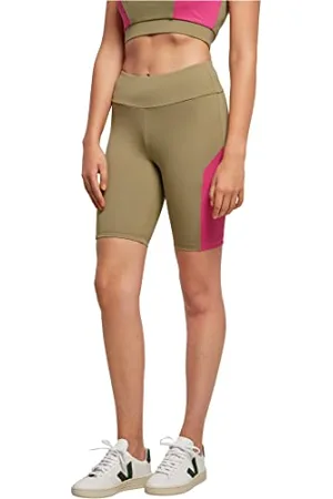 Urban classics Pantaloncini Sportivi Donna, Pantaloncini Ciclismo Donna, Fitness, Palestra e Yoga, Disponibili in Diversi Colori, Taglie XS - 5XL