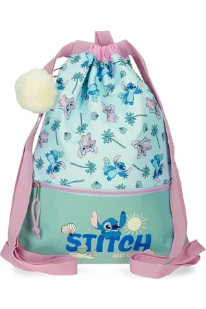 Disney Stitch Just Chill Zaino Sacco 35 x 46 cm Poliestere by Joumma Bags, , Taglia unica, Zaino Sacco