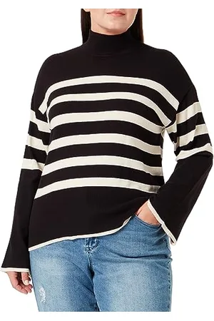 VERO MODA Vmchappiness LS Highnk Pullove Ga Bo Cu Maglione Lavorato a Maglia, , M Donna