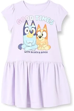 NAME IT NMFAPMA BLUEY SS Dress Sky, Vestito