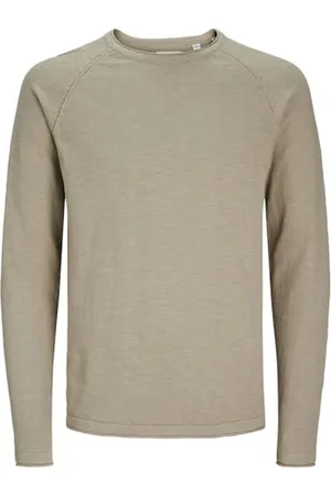 JACK & JONES Jjebreeze Knit Crew Neck SN Maglione Lavorato a Maglia, , M Uomo