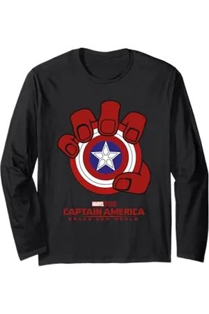 Marvel Captain America Icon Maglia a Manica