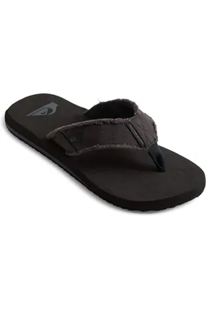 Quiksilver Monkey Abyss Uomo, Black/Black/Brown, 42 EU