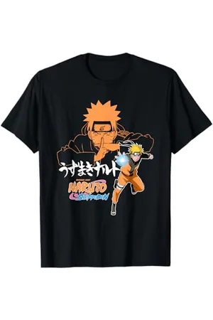 Naruto Shippuden Jutsu in primo piano con Kanji Maglietta