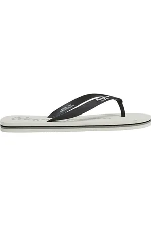 Pepe Jeans Bay Beach Basic M Infradito Uomo, Bianco (Off White), 10