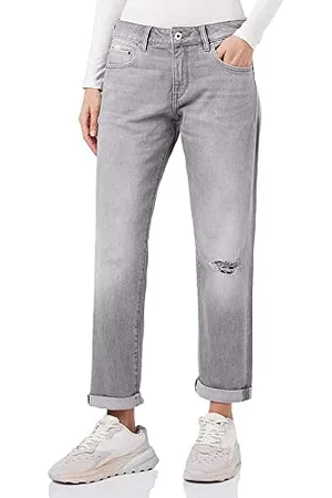 G-Star Donna Kate Boyfriend fit Jeans, (sun faded ripped skyrocket D15264-D324-D901), 32W / 30L