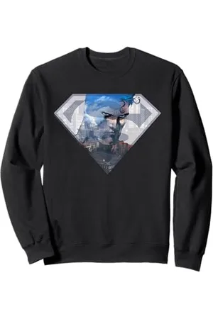 DC Comics Originals Superman Urban Logo Jim Lee Metropolis Street Icon Arte a fumetti Felpa
