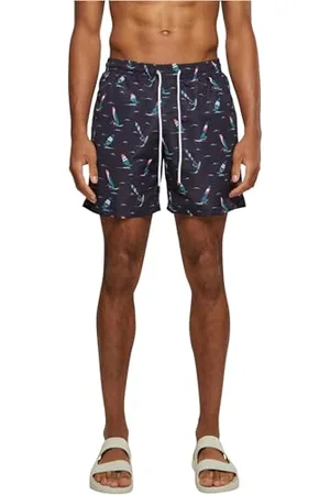 Urban classics Costume da Bagno Uomo, Pantaloncini da Bagno ad Asciugatura Rapida, Boxer da Bagno Surf e Attivitá Sportiva, Colore , L