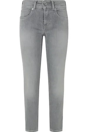 Pepe Jeans Slim Jeans LW Pl204737, Jeans Donna, (Denim-uh4), 27W / 34L