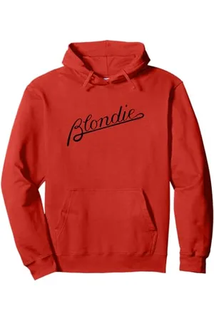 Blond Amsterdam Script Logo Vintage Band Felpa con Cappuccio