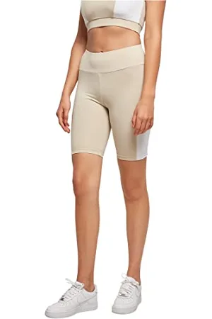 Urban classics Pantaloncini Sportivi Donna, Pantaloncini Ciclismo Donna, Fitness, Palestra e Yoga, Disponibili in Diversi Colori, Taglie XS - 5XL