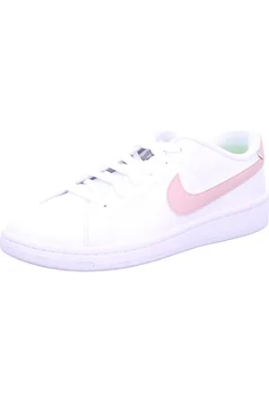 Nike Court Royale 2 Better Essential, Scarpe da Ginnastica Donna, bianco (WHITE/PINK OXFORD-BLACK-TM ORANGE), 40.5 EU