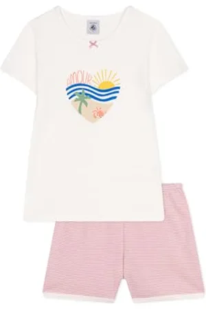 Petit Bateau A0d6s Pyjacourt, , 10 Anni Bambina