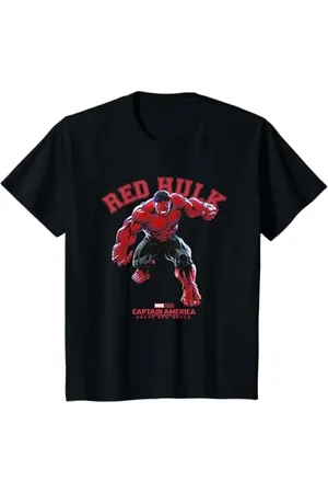 Marvel Bambino Captain America Red Hulk Maglietta