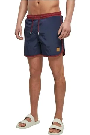 Urban classics Retro Swim Shorts Costume da Bagno, , XL Uomo