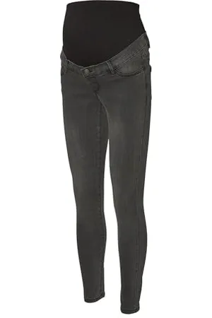 Mama;licious MAMA.LICIOUS VMMTANYA MR S Piping Jeans VI207 GA Noos, , XL da Donna
