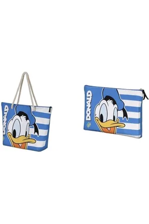 Disney Paperino Sailor - Borsa da Spiaggia + Borsa da Toilette