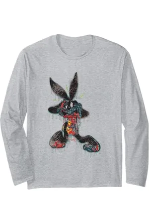 LOONEY TUNES Dripping Paint Bugs Bunny Maglia a Manica