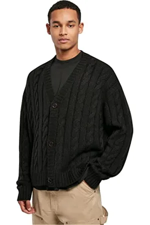 Urban classics Boxy Cardigan Sweater, , XL Uomo