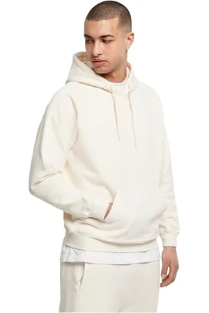 Urban classics Felpa con Cappuccio per Uomo, Invernale, Hoody Tinta Unita, Basic Casual Style, Colore: beige, Taglia: 5XL