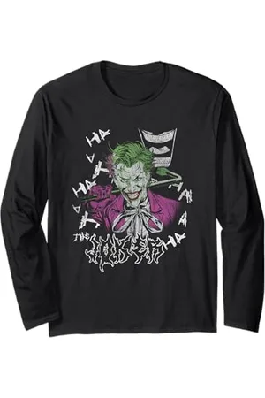 DC Comics Originals Batman Joker Hahaha Maglia a Manica
