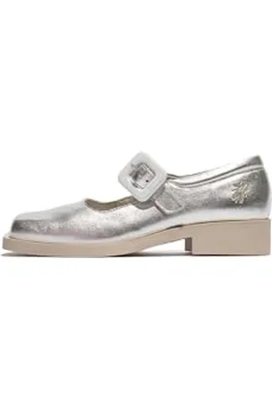 Fly London RADY210FLY, Mary Jane Donna, Silver, 38 EU