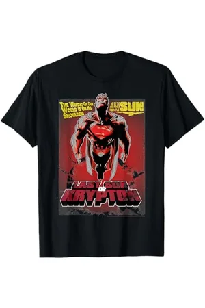DC Comics Originals Superman Ultimo Figlio Krypton Jim Lee Propaganda Retrò Vintage Maglietta