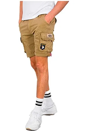Alpha Industries Pantaloncini Corti da Uomo con Patch, , 34