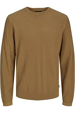 JACK & JONES Jprblatom Knit Crew Neck Maglione Lavorato a Maglia, , L Uomo