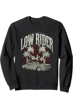 NineBlack Low Rider Vintage L.A. Retro Estetica Felpa