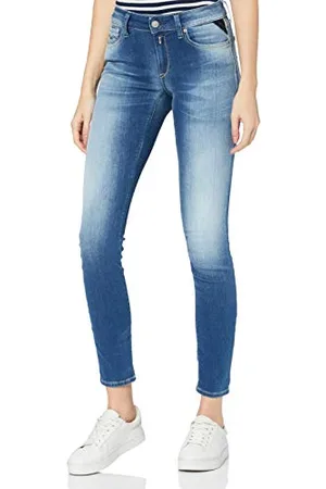 Replay New Luz Hyperflex Re-Used Jeans Donna, (9 Medio), 23W / 30L