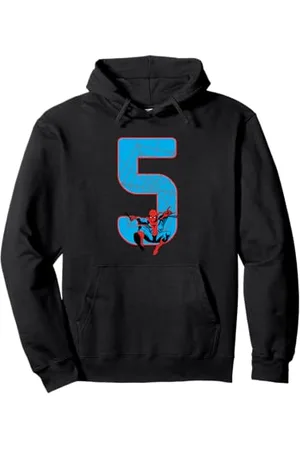 Marvel Spider-Man 5 Compleanno Felpa con Cappuccio