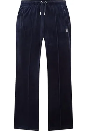 Juicy Couture Velour Track Pant with Diamante Branding Pantaloni Casual, , M (Pacco da 10) Donna