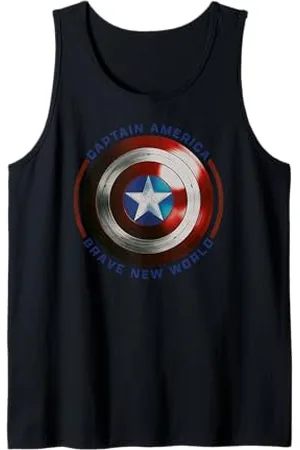 Marvel Captain America Brave New World Shield Canotta